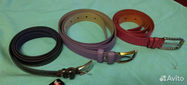 Ремень женский кожаный новый