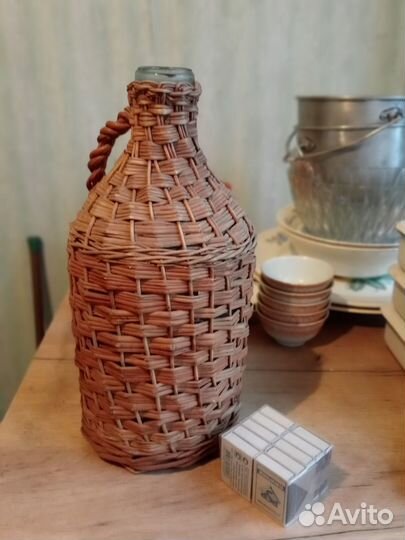 Плетеная бутылка