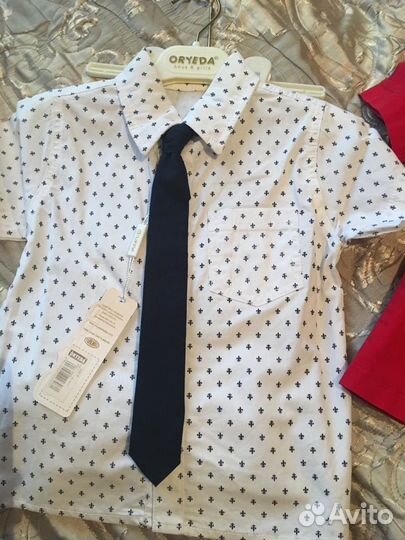 Костюм -Новый. Пиджак, рубашка, джинсы Возраст 2 г