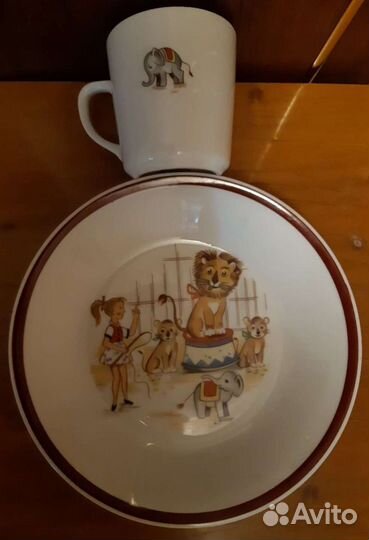 Детский фарфор kahla, 1978г
