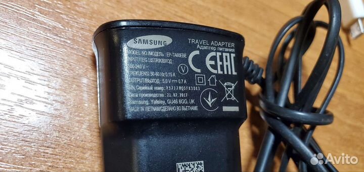 Зарядные устройства Samsung micro-usb, USB- micro