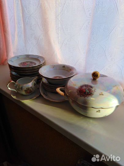 Сервиз столовый мадонна гдр