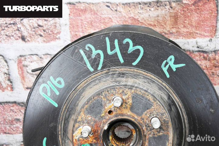 Ступицы 295мм передние Subaru Legacy B4 BE5 EJ20