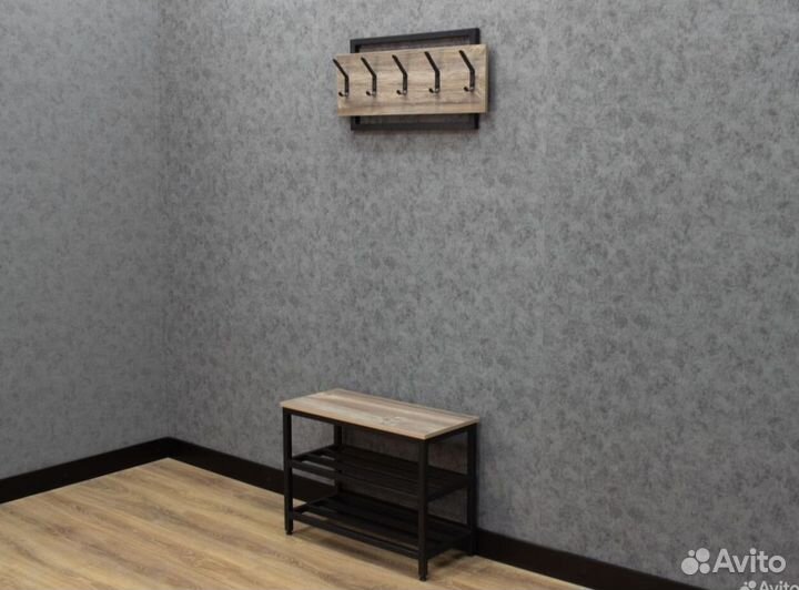 Обувница в прихожую лофт