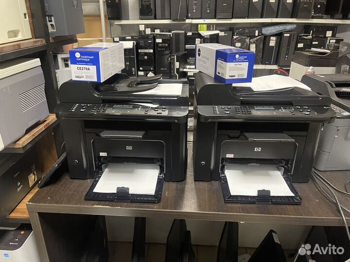 Быстрое лазерное мфу HP LJ m1536dnf/двустор.печать