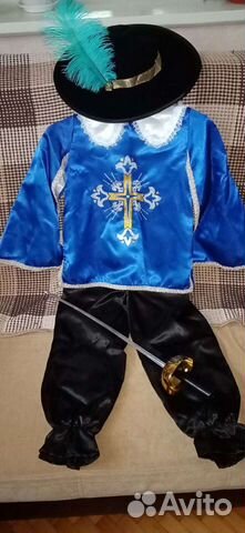 Новогодний костюм мушкетера