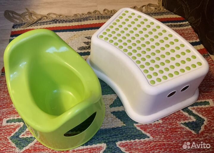 Горшок и подставка детскиие IKEA