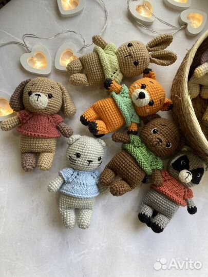 Вязаные игрушки