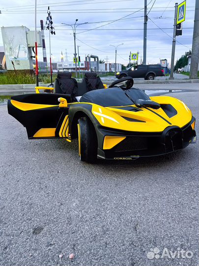 Детский электромобиль bugatti