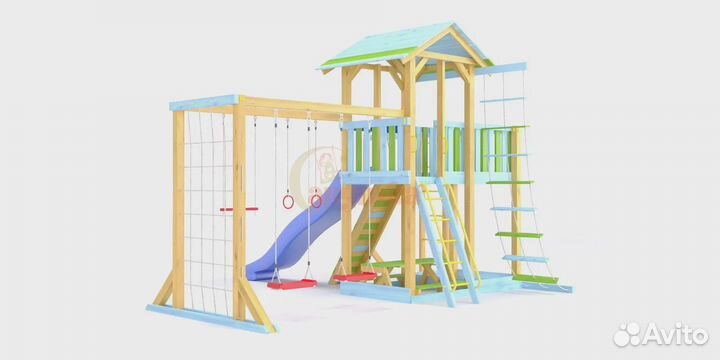 Детская игровая площадка Савушка-15 (Color-8)