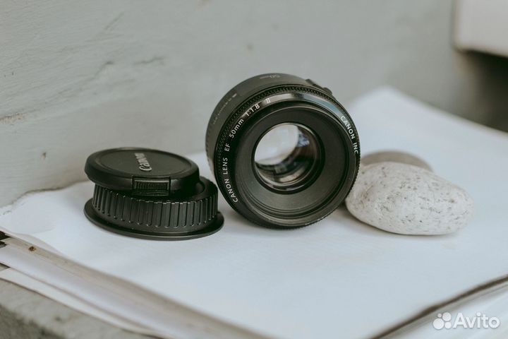Объектив canon 50mm 1 8