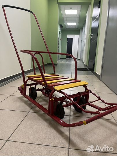 Коляска санки