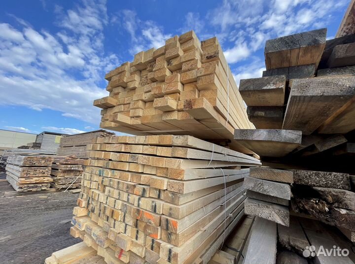 Доска обрезная ель