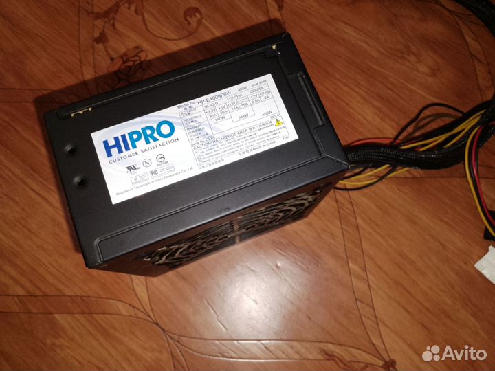 Блок питания для пк 400w Hipro hp-e4009f5w