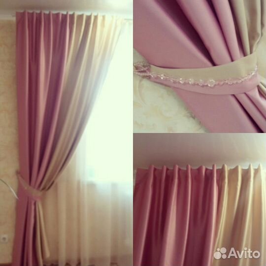 Пошив штор на заказ под ключ