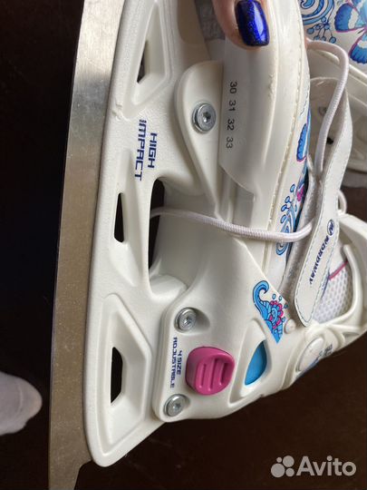 Коньки Nordway ледовые, раздвижные, Slide-Girl