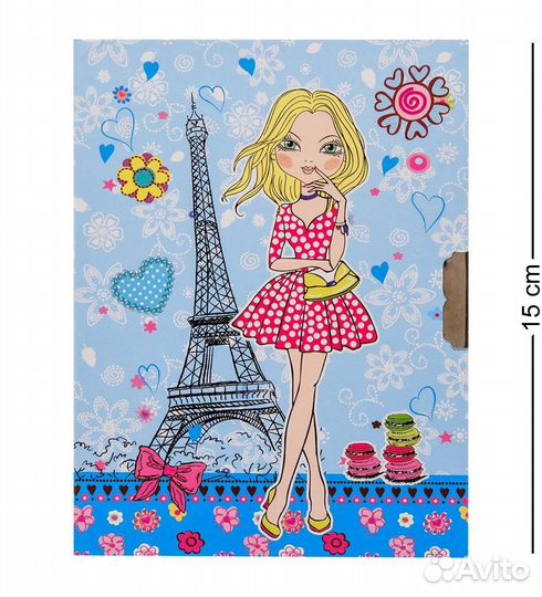 Блокнот с ручкой Мисс Блонди A2120897