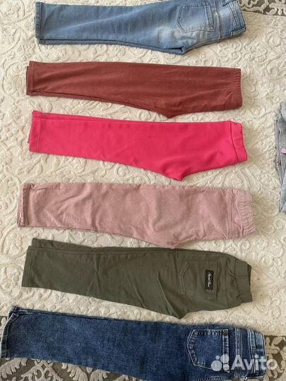 Детские вещи пакетом для девочек 104 110