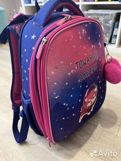Рюкзак школьный для девочки бу