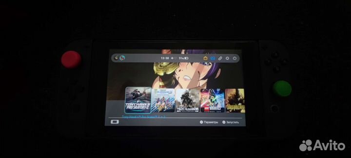 Nintendo switch прошитая 32/128gb