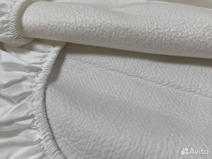 Наматрасник непромокаемый икеа ленаст, 60х120 см