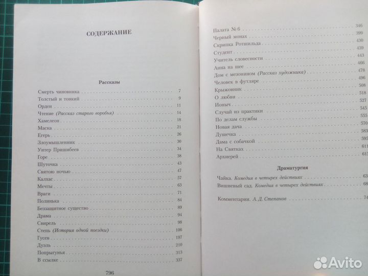 Книга А.Чехов Малое собрание сочинений