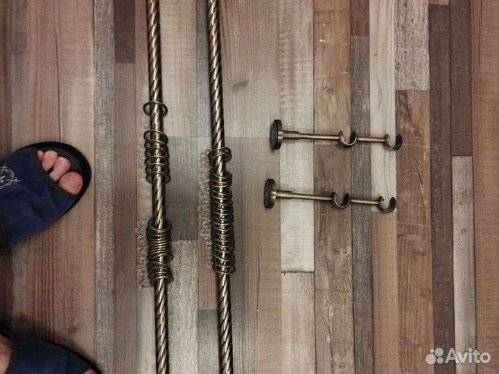 Витые алюминиевые карнизы для штор