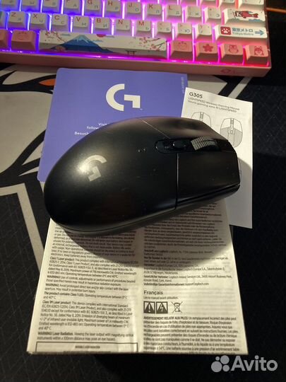 Игровая мышь Logitech g305 беспроводная