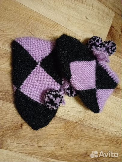 Вязание тапочки