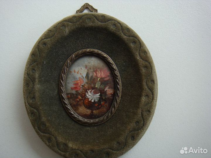 Миниатюра (Италия 1920г.) и Микромозаика