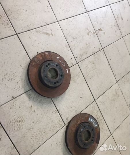 Kia ceed 2014 диски тормозные перед