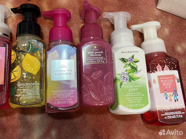 Bath and body works мыло