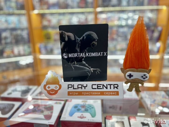 PS4 Mortal Kombat X Collector's Steelbook б/у