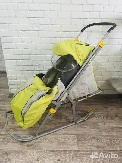 Продам санки коляску