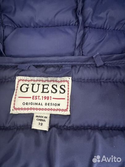 Куртка пуховик легкий Guess