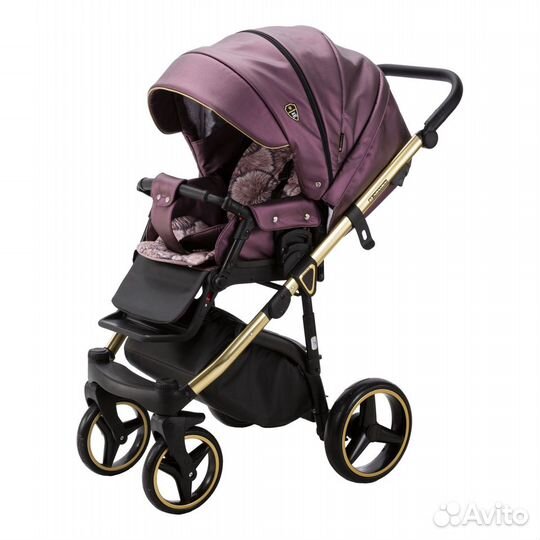 Adamex Cortina 100 эко кожа CT335 сиреневая+золот