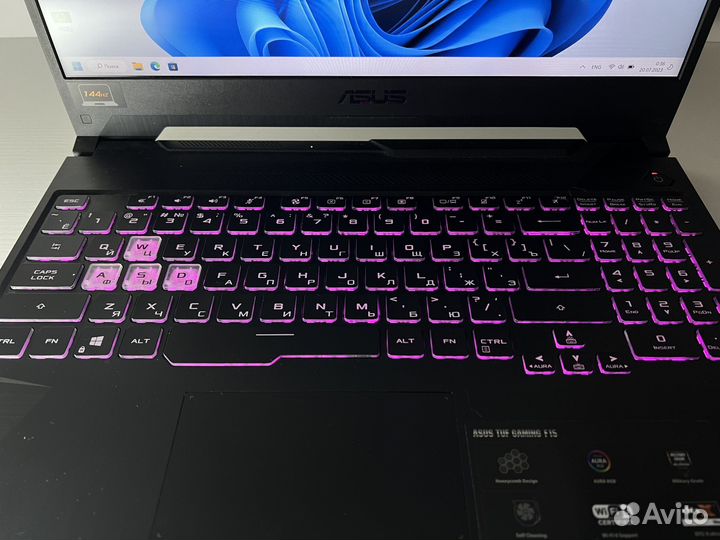 Игровой ноутбук asus tuf i5 10300 1650 16gb ssd