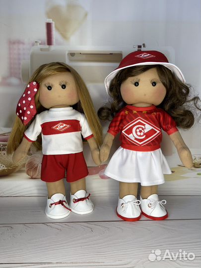 Кукла текстильная ручной работы фк спартак