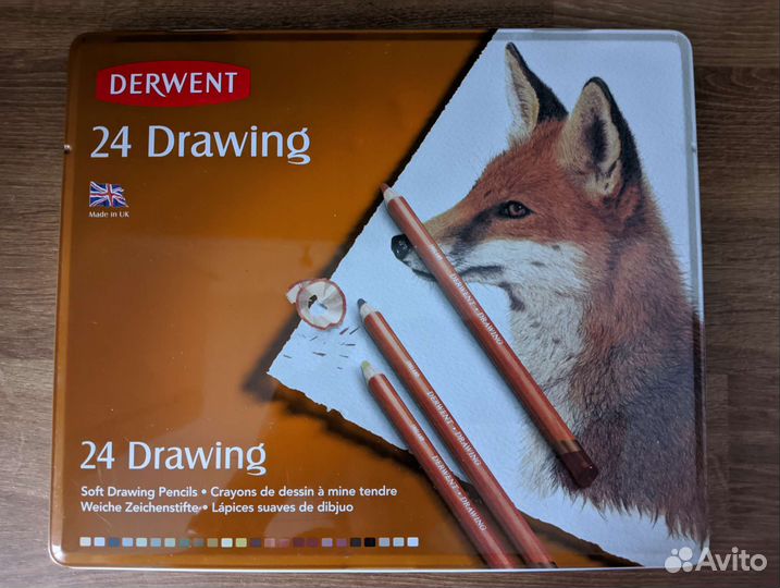 Derwent drawing 24 карандаши