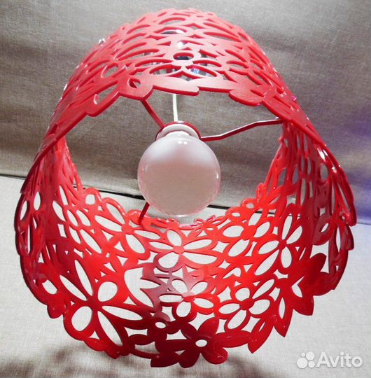 Люстра Подвесная Ozcan 3701-1А,06 Deyzi Красный