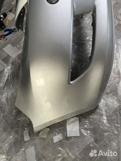 Передний бампер mazda 3 bk седан