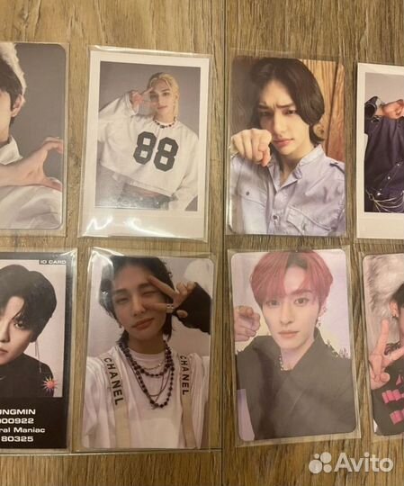 Stray kids карты(оффициальные)