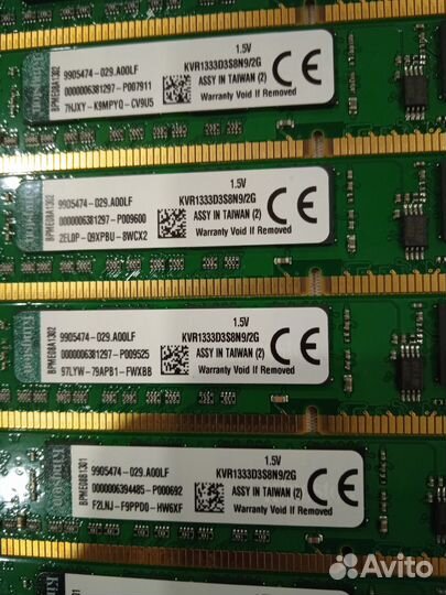 Планки оперативной памяти DDR3
