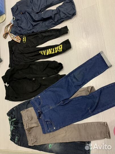 Вещи пакетом на мальчика 110-116