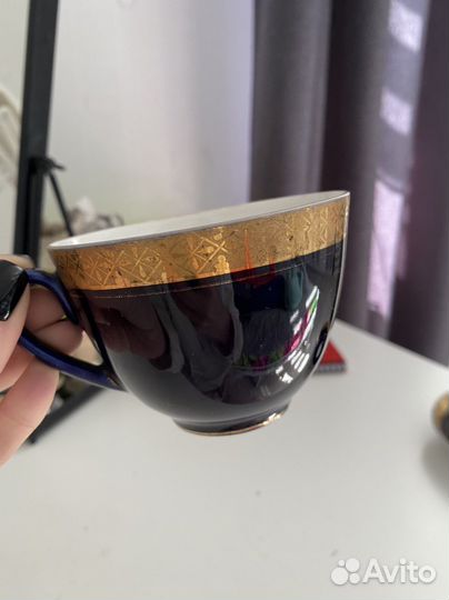 Чайная пара фарфор