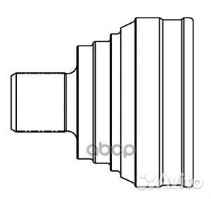 ШРУС VW transporter IV 1.8-2.5 90-03 нар. 861003