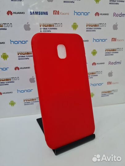 Чехол для Samsung Galaxy J3 (2017) красный