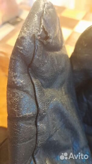 Перчатки кожаные