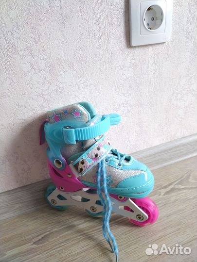 Ролики детские раздвижные 26-29р