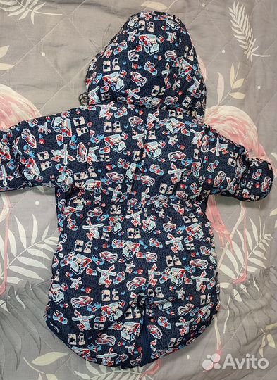 Комбинезон- трансформер со съёмным мехом внутри